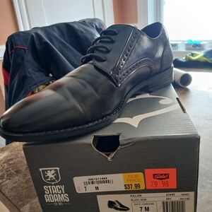 Stacy Adams Men's Black Oxford Shoes